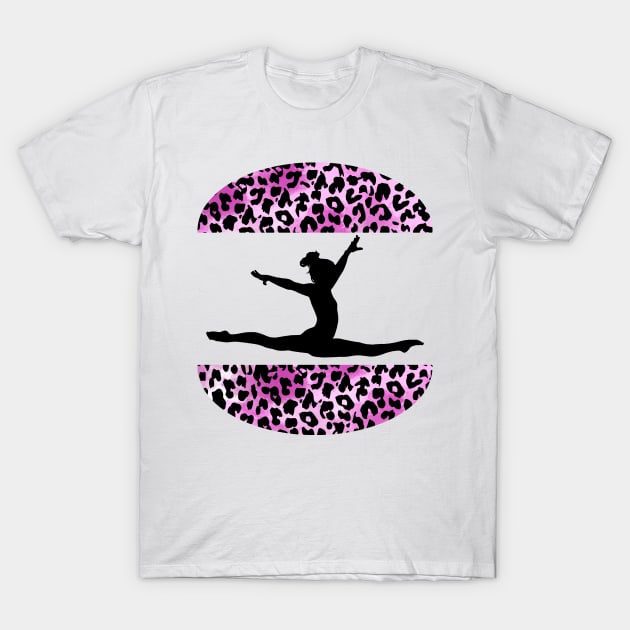 Gymnastic girl T-Shirt by RosaliArt